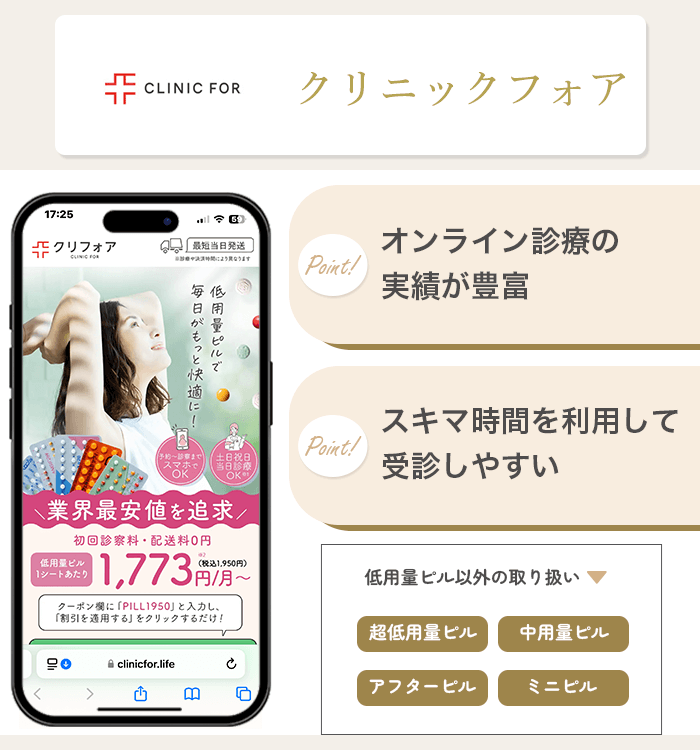 クリニックフォア