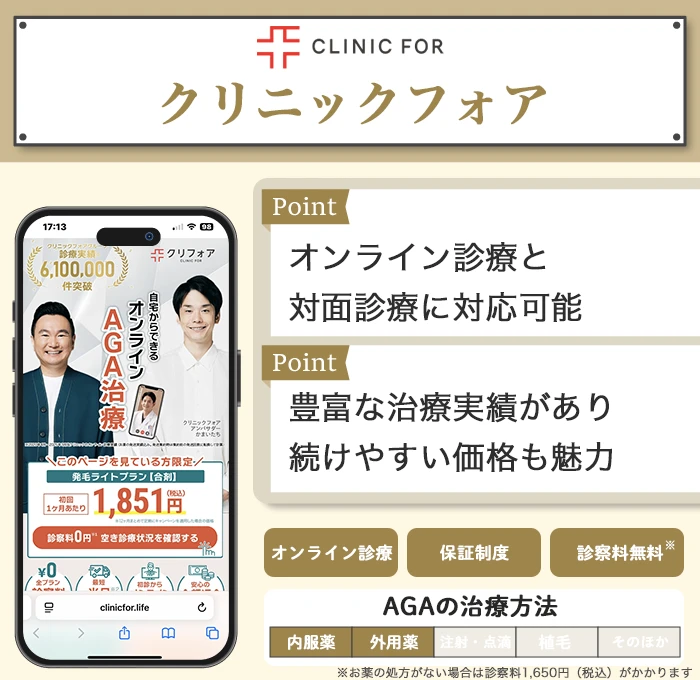 クリニックフォア